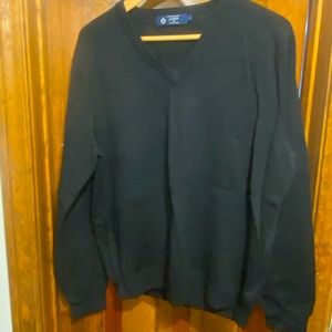 Men’s J. Crew black v neck sweater